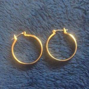 Gold Hoop Earrings